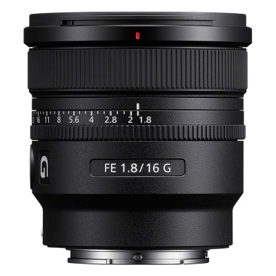 sony fe 16mm f/1.8 g lens (sel16f18g)